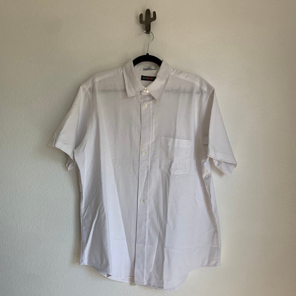 5/$25 Boston Common White‎ Button Up Shirt